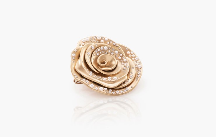 ROSE LARGE BROOCH